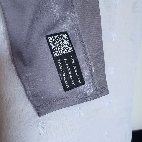 Adidas How We Do TGT Gray Speck Leggings Size S Running - Picture 5 of 11